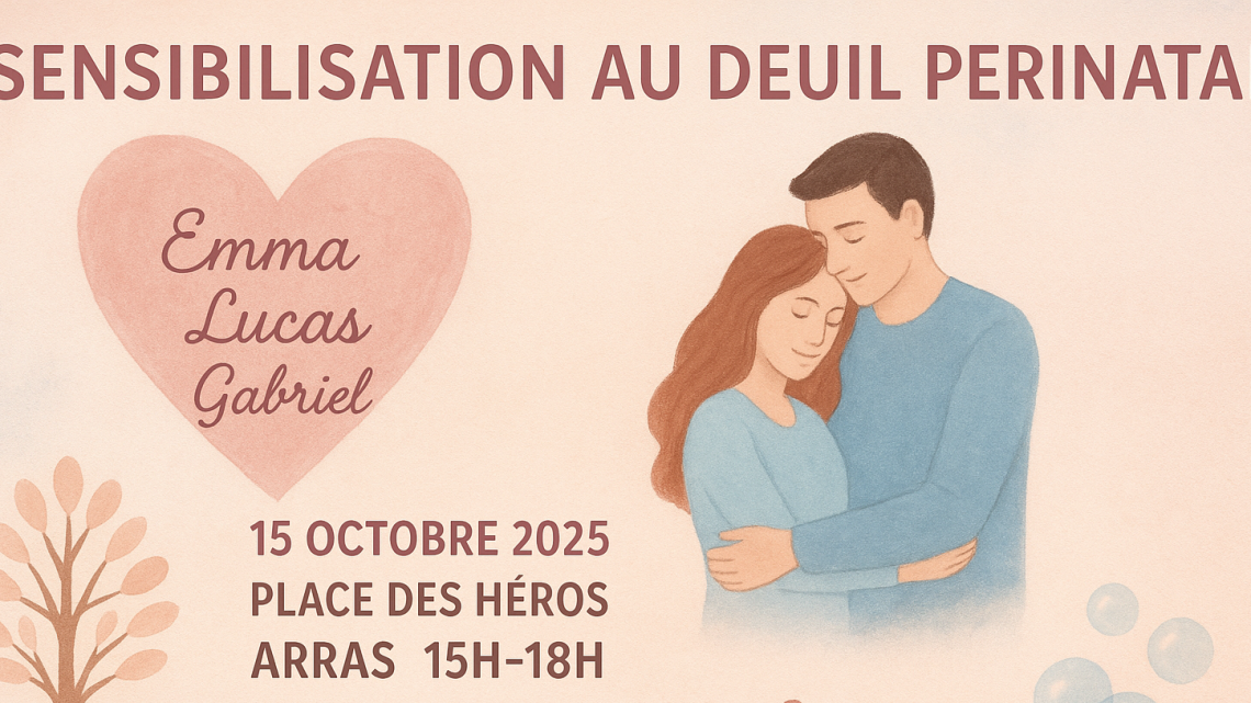 Sensibilisation au deuil périnatal à Arras : un temps de partage et de mémoire
